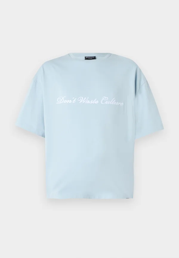 VIRENA UNISEX - T-Shirt print - light blue