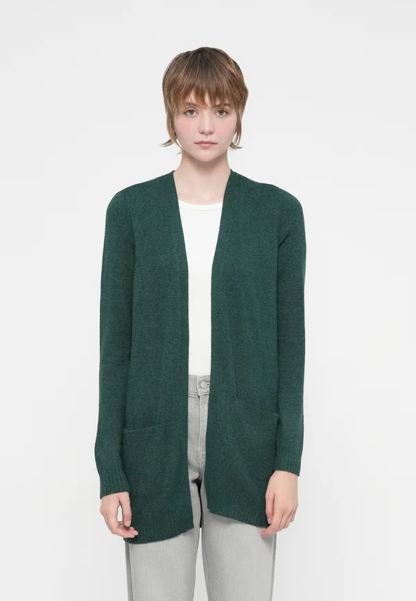 VIRIL OPEN CARDIGAN - Strickjacke - ponderosa pine
