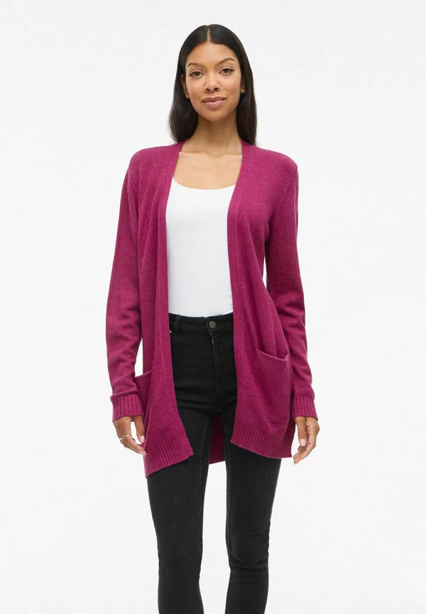 VIRIL OPEN  - Strickjacke - boysenberry