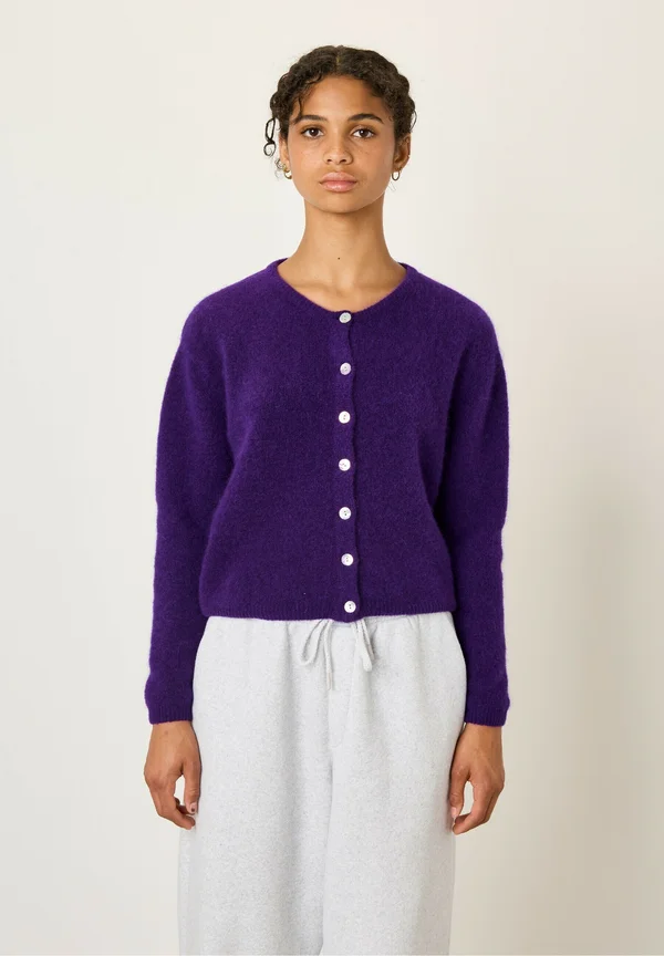 VITO - Strickjacke - aubergine