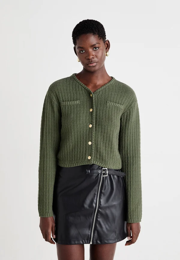 VITUT CARDIGAN - Strickjacke - four leaf clover