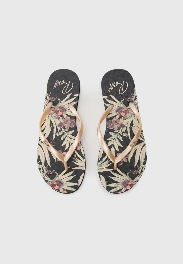 VIVA - Zehentrenner - black/multi-coloured