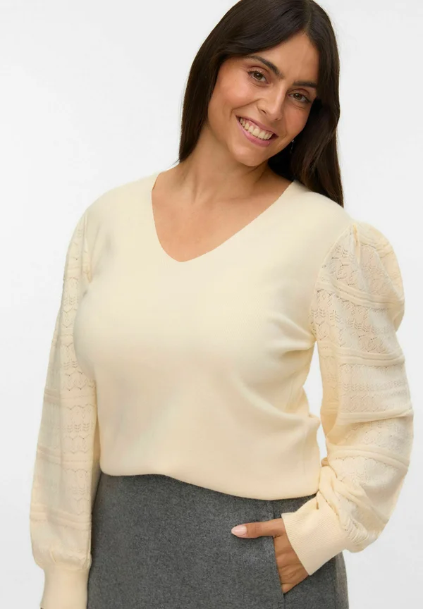 VMCNEWLIMONE - Strickpullover - birch