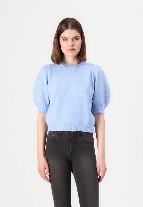 VMDOFFY O NECK PULLOVER - Strickpullover - little boy blue