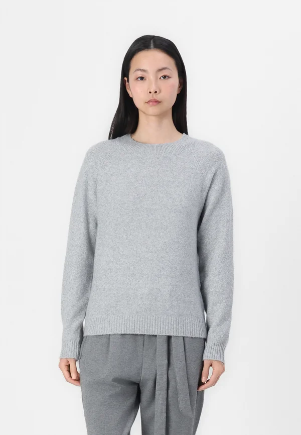 VMDOFFY - Strickpullover - light grey