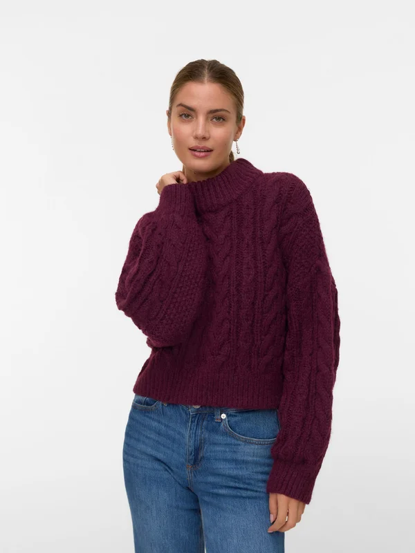 VMDREAM CROP - Strickpullover - winetasting