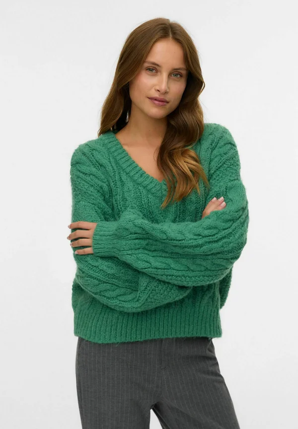 VMDREAM - Strickpullover - pine green