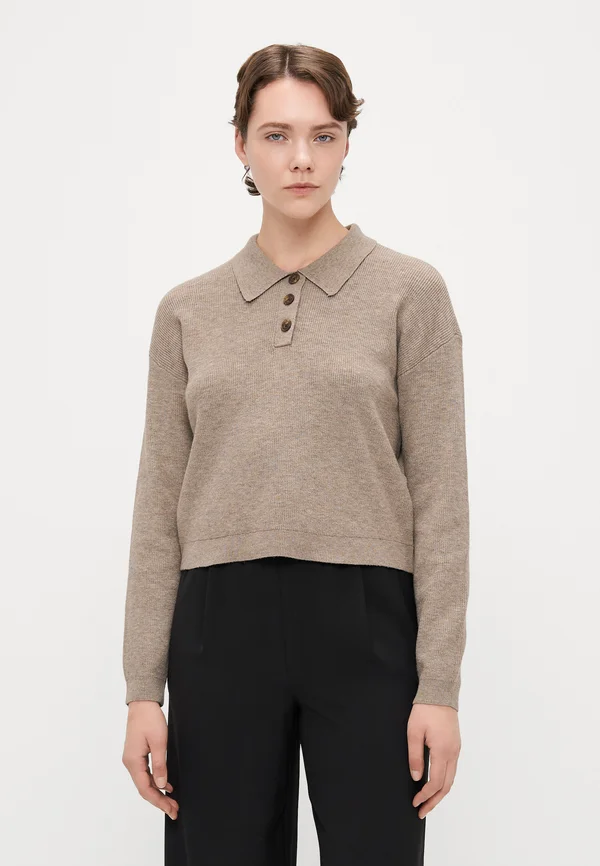 VMEXCITING - Strickpullover - silver mink melange