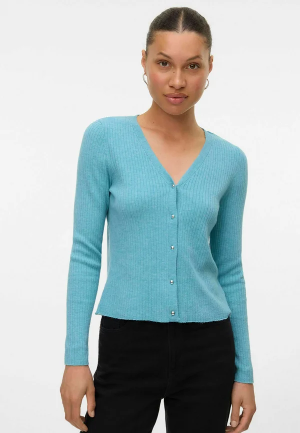 VMFOOLIVE - Strickjacke - gray mist