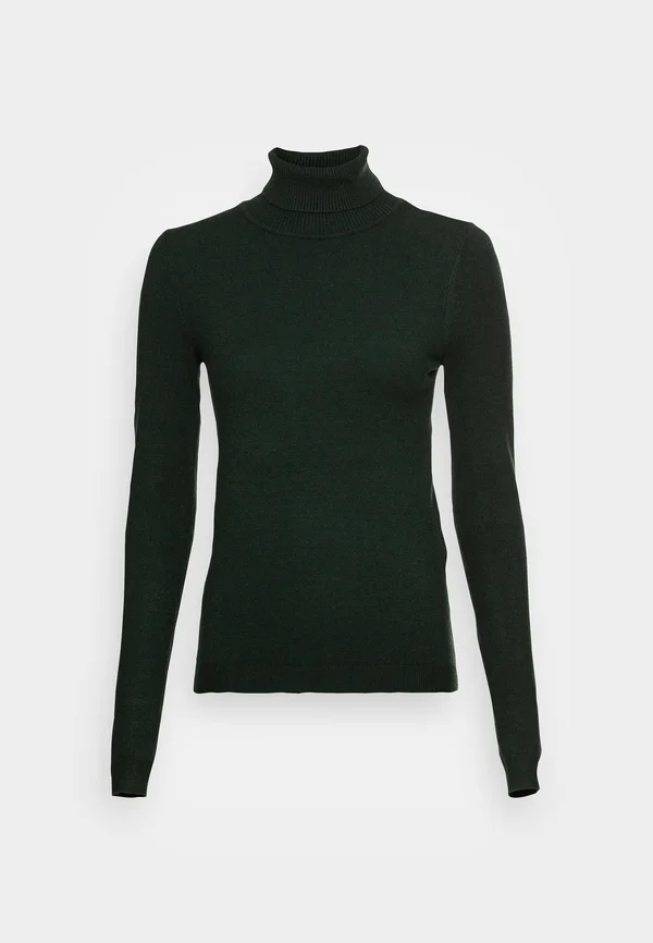 VMHAPPINESS ROLLNECK  - Strickpullover - pine grove