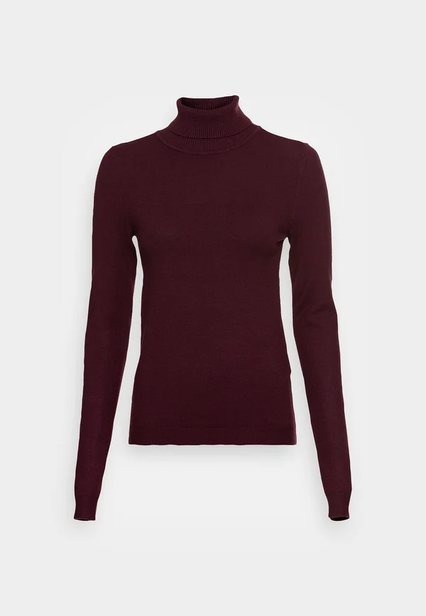 VMHAPPINESS ROLLNECK  - Strickpullover - winetasting