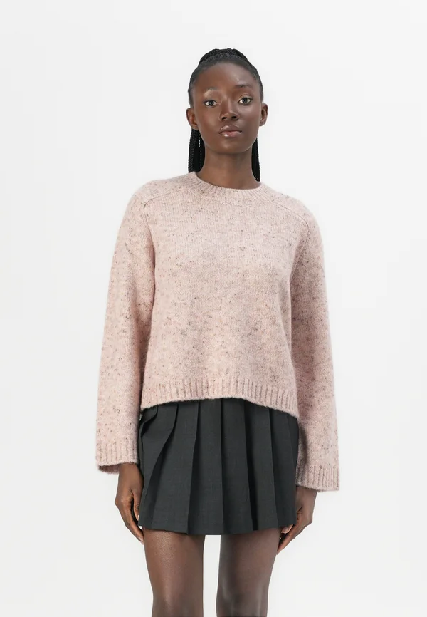VMINGRID NECK PULLOVER - Strickpullover - pink dogwood