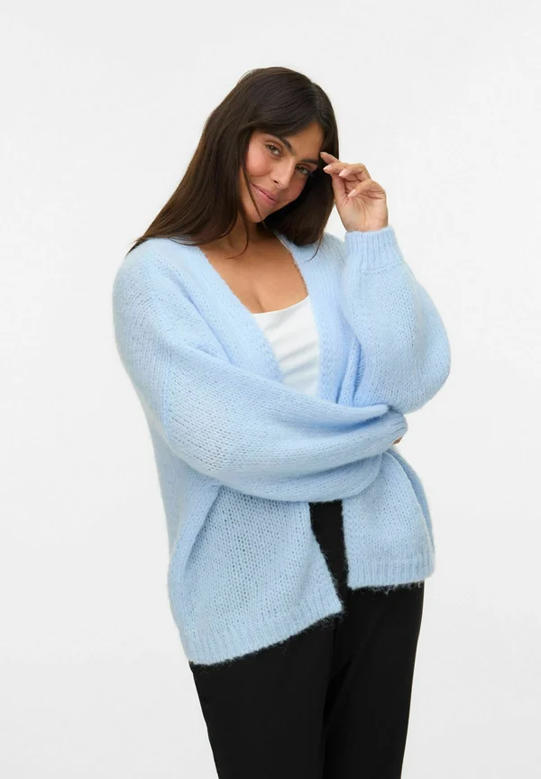 VMMAYBE OPEN - Strickjacke - cashmere blue