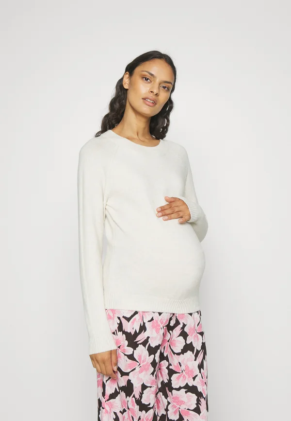VMMDOFFY LS O-NECK GA - Strickpullover - birch
