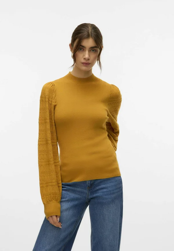 VMNEWLIMONE  - Strickpullover - harvest gold