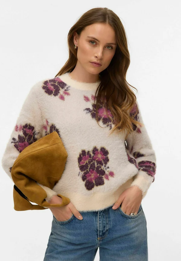 VMPOILU - Strickpullover - birch