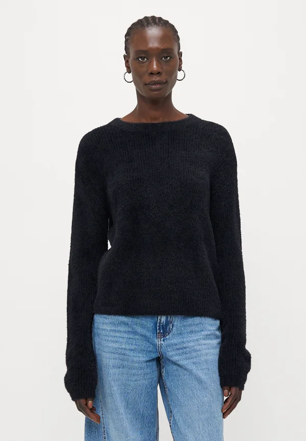 VMPUFF O NECK  - Strickpullover - black