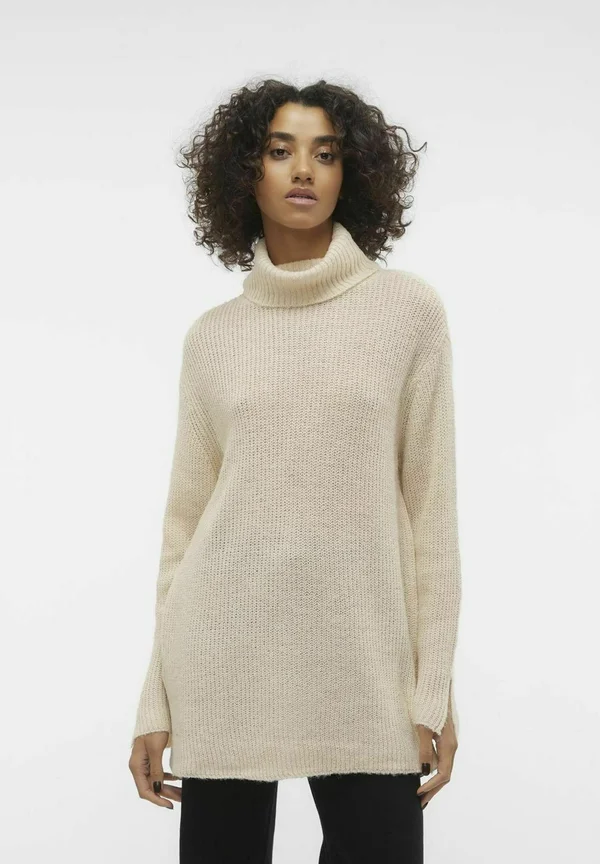 VMRIKI ROLLNECK EXC - Strickpullover - ecru