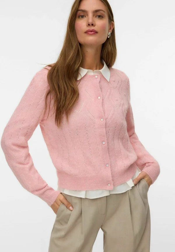 VMSAIA  - Strickjacke - candy pink
