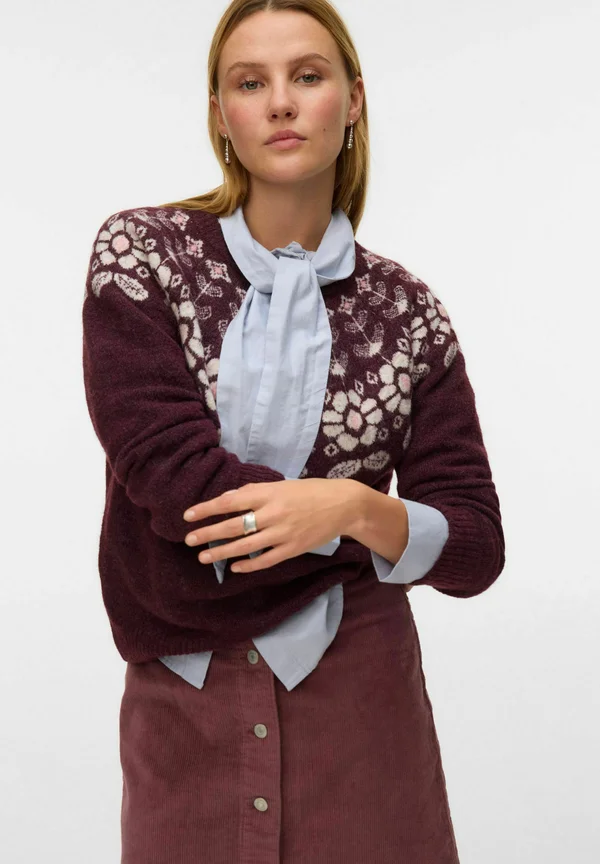 VMSIMONE NORDIC PULLOVER - Strickpullover - winetasting