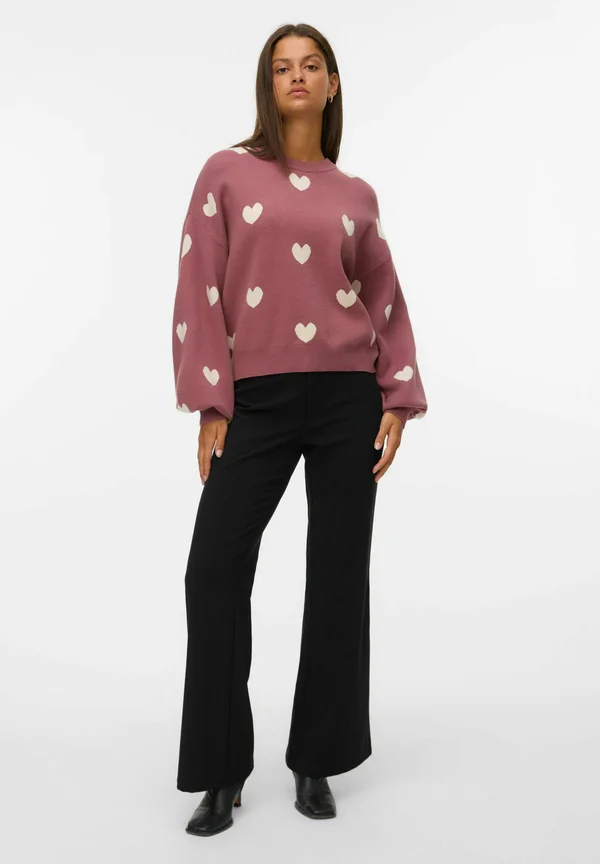 VMSOMEONE - Strickpullover - rose brown