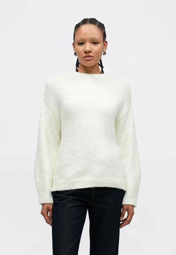 VMSORRENTO O NECK PULLOVER - Strickpullover - off white