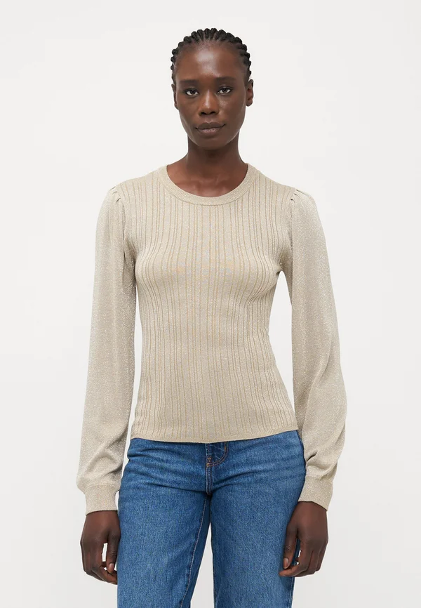 VMTALIA O NECK  - Strickpullover - eucalyptus/silver-coloured