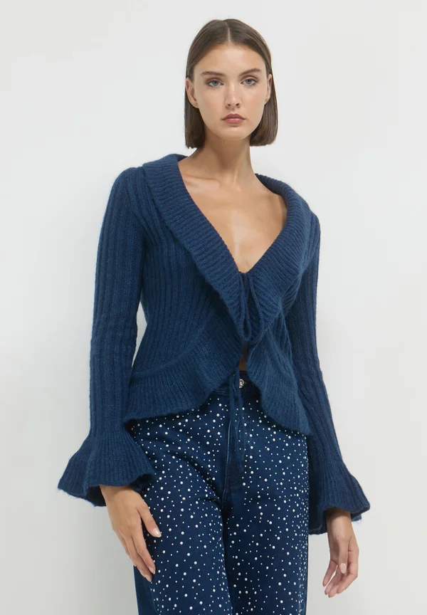 VOLANT  - Strickjacke - blu