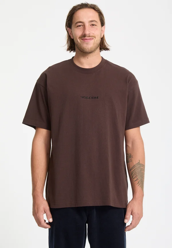 VOLCOM STONE LSE - T-Shirt basic - cacao