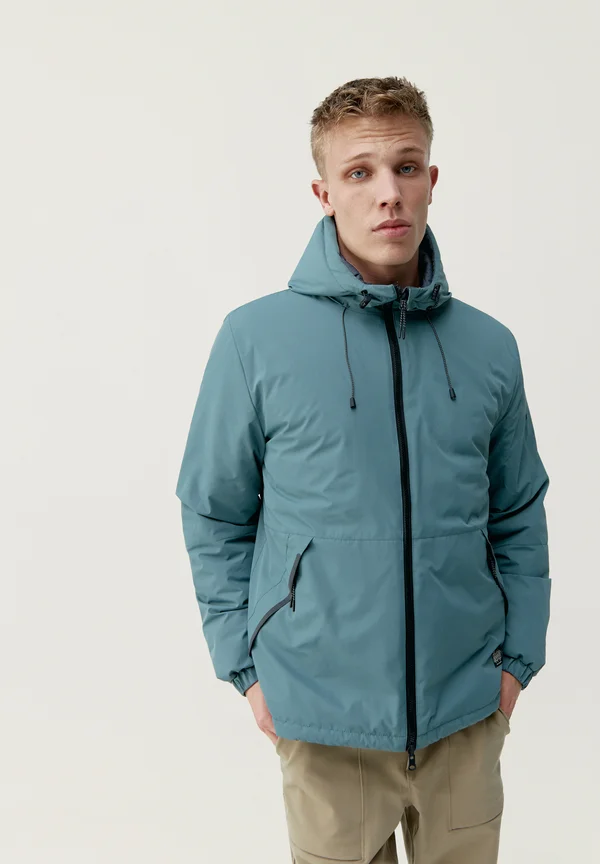 VOLGA - Winterjacke - grey green  road gray