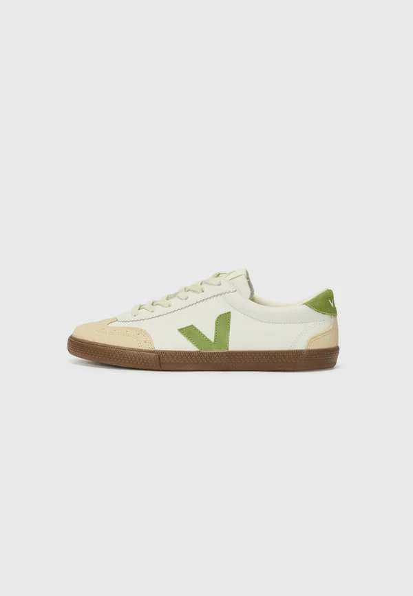 VOLLEY - Sneaker low - white/kiwi/bark