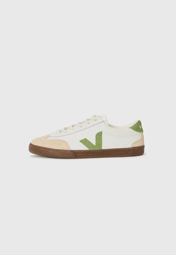 VOLLEY - Sneaker low - white/kiwi/bark