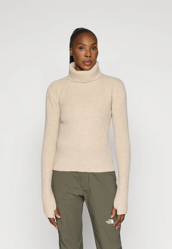 VONARSTRAETI TURTLENECK - Strickpullover - feather grey