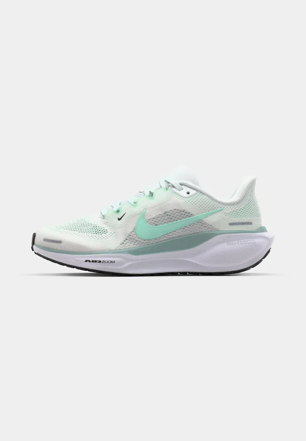 W AIR ZOOM PEGASUS 41 - Laufschuh Straße - white/mint foam/pure platinum/cannon/black