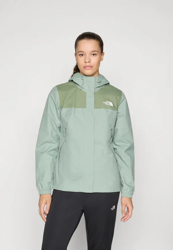 W ANTORA RAIN JACKET - Regenjacke / wasserabweisende Jacke - slate moss/bark mist