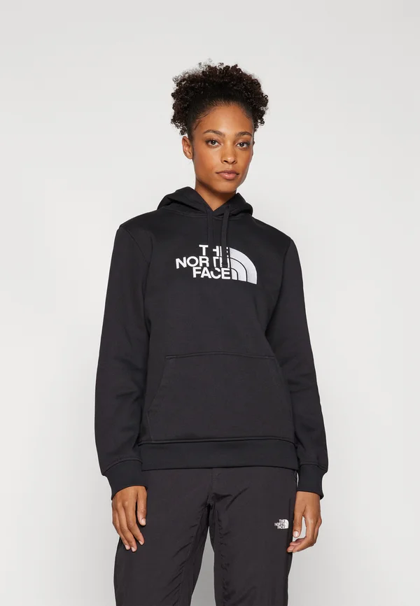 W DREW PEAK REGULAR HOODIE - Kapuzenpullover - black