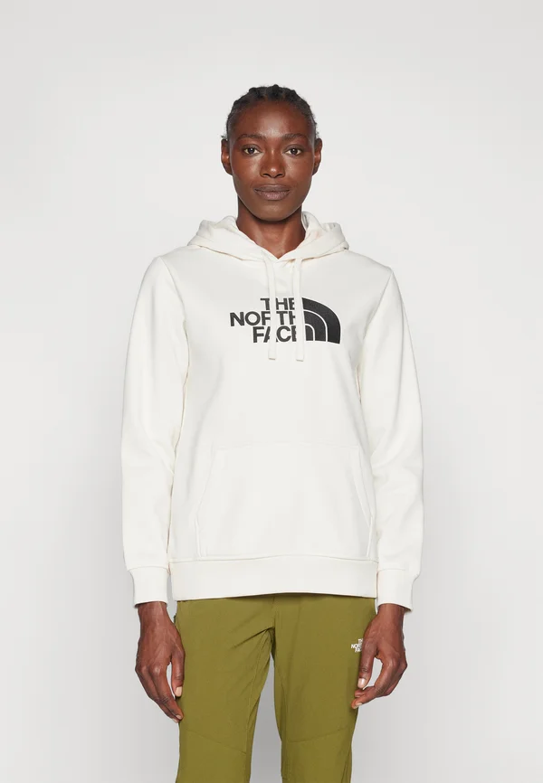 W DREW PEAK REGULAR HOODIE - Kapuzenpullover - white dune