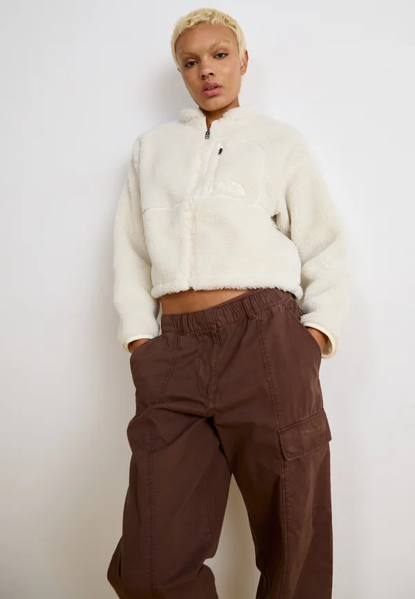 W EXTREME PILE 2 FZ JACKET - Fleecejacke - white dune