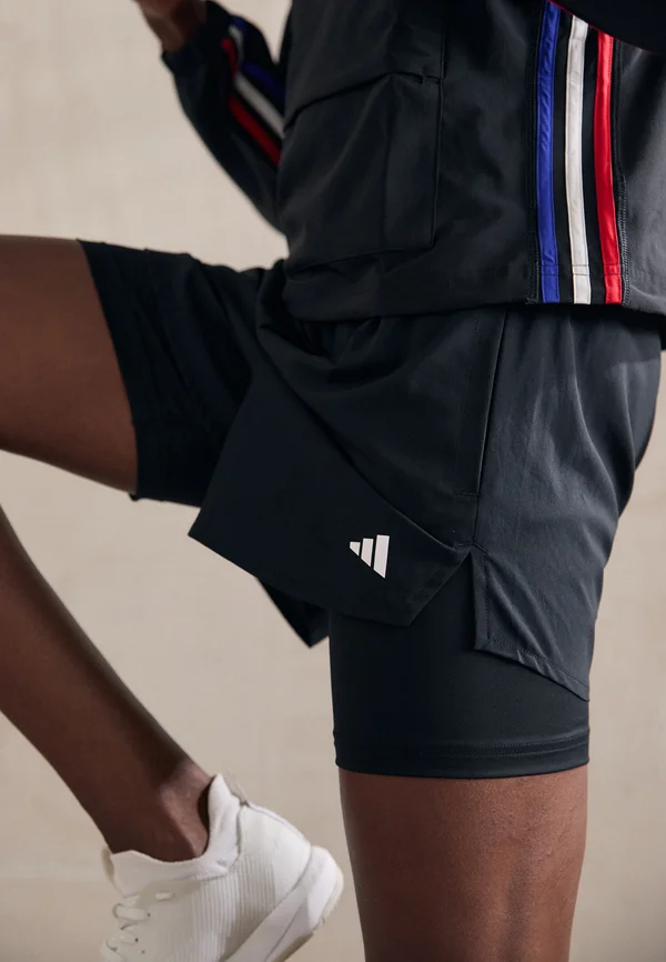 W MIN 2IN1 SHO - Kurze Sporthose - black/white