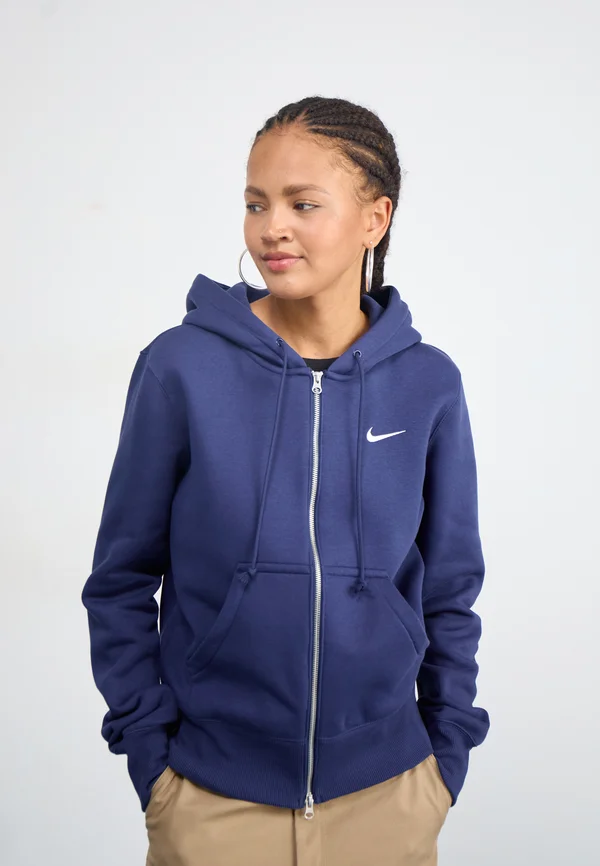 W NSW PHNX FLC STD FZ HDY - Sweatjacke - midnight navy