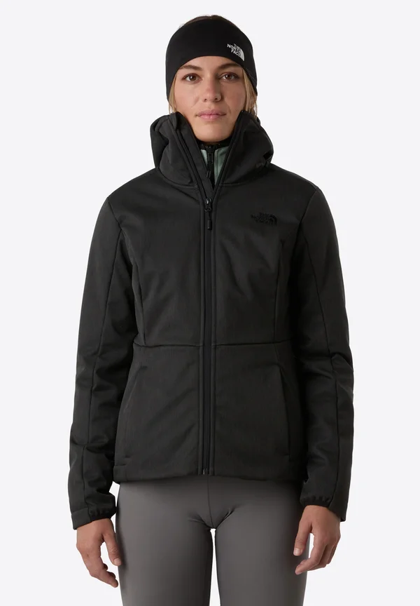 W QUEST HIGHLOFT SOFT SHELL JACKET - EU - Outdoorjacke - tnf black heather