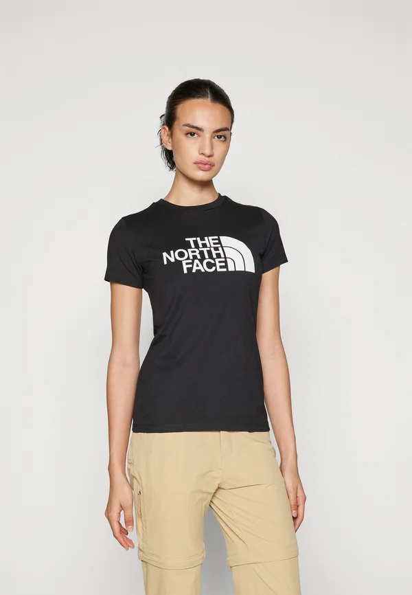 W SS EASY TEE - T-Shirt print - black