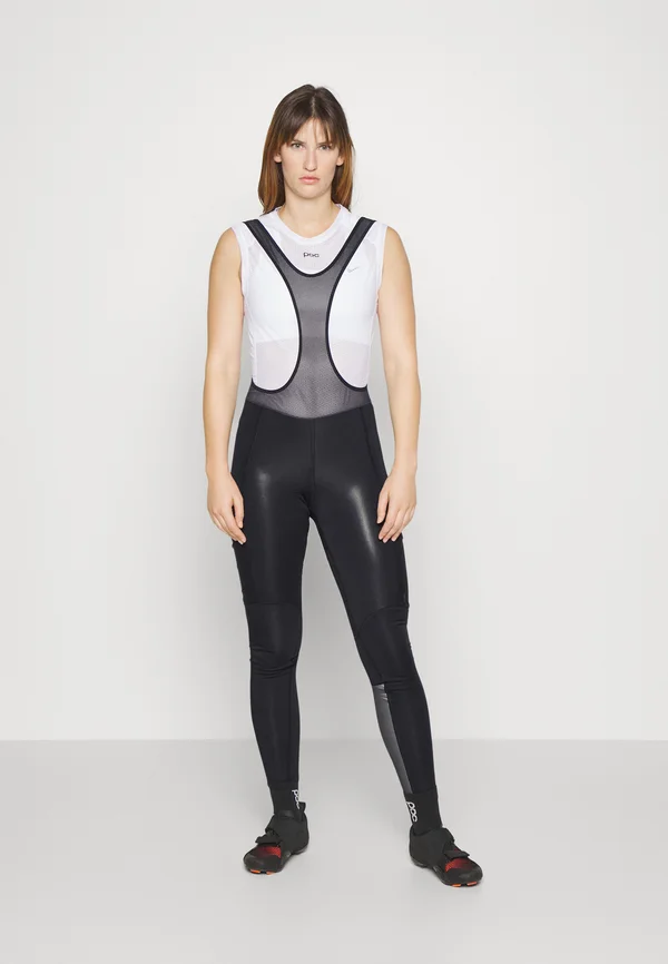 W'S THERMAL CARGO BIB - Tights - uranium black