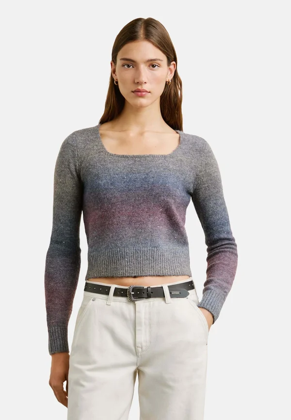 W11 ELOISE - Strickpullover - marl grey