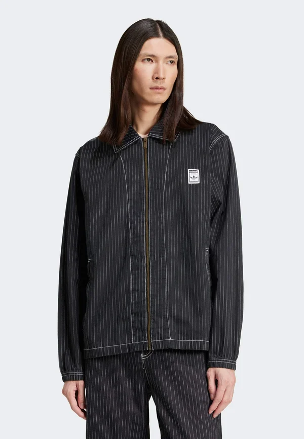 WABASH NYLON COACH - Jeansjacke - black