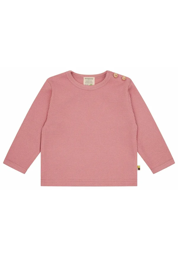 WAFFELSTRUKTUR - Strickpullover - sorbet