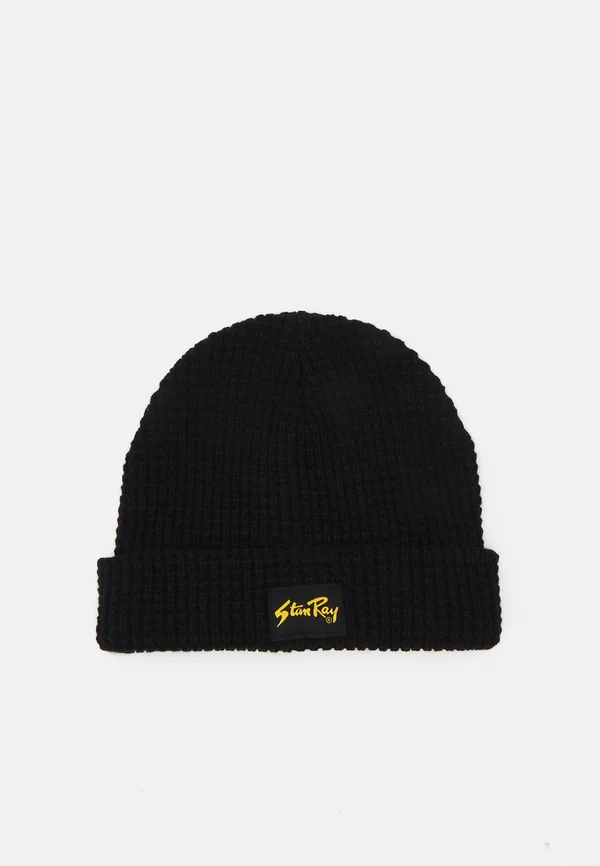 WAFFLE BEANIE UNISEX - Mütze - black