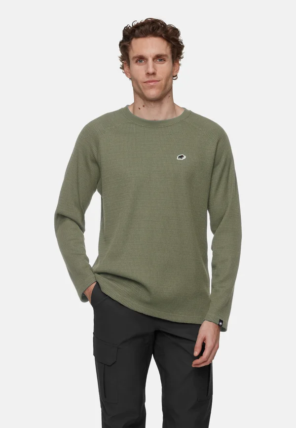 WAFFLE - Langarmshirt - marsh