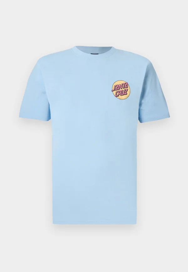 WAGON DOT CHEST UNISEX - T-Shirt print - fresh blue