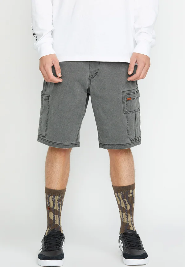 WALK GAGE WORK  - Jeans Shorts - stealth